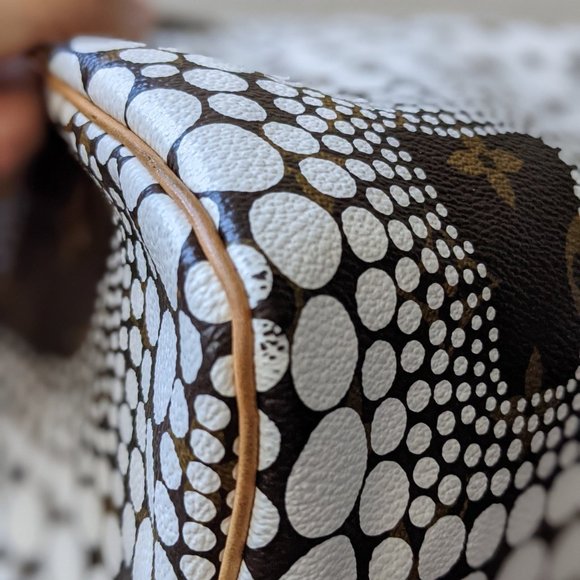 Louis Vuitton Yayoi Kusama White Dot Monogram Speedy 30 with dustbag - Picture 9 of 12